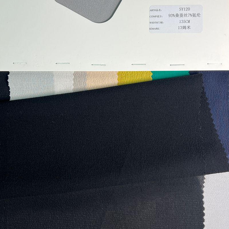 sy120,93%silk7%span,135cm,13mm,elastic,piece-dyed