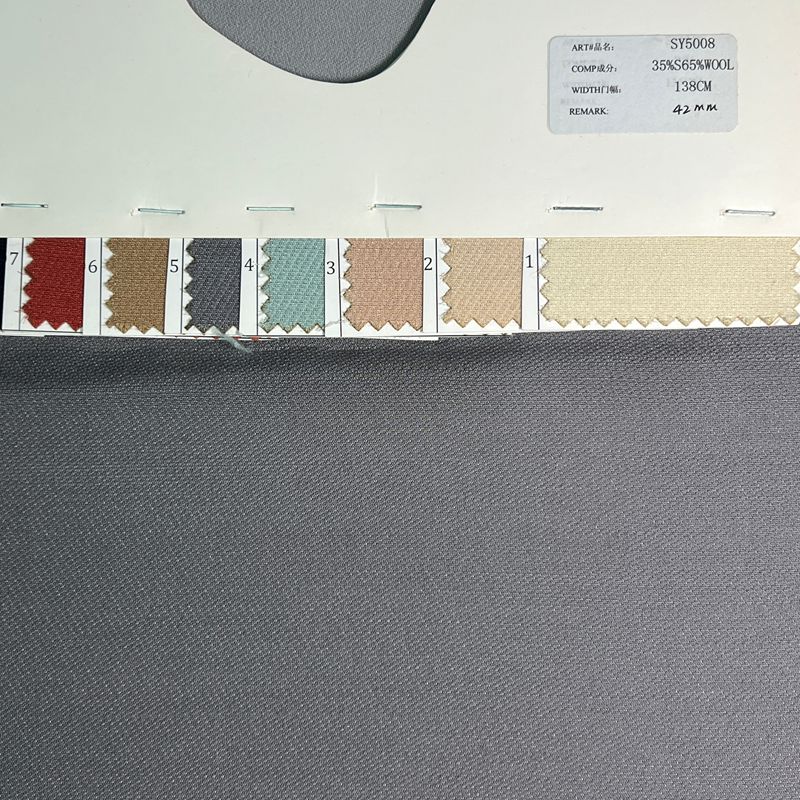 sy5008,35%silk65%wool,138cm,42mm,piece-dyed