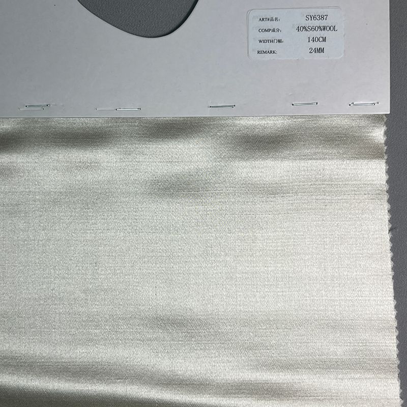 sy6387,40%silk60%wool,140cm,24mm,charmeuse,piece-dyed