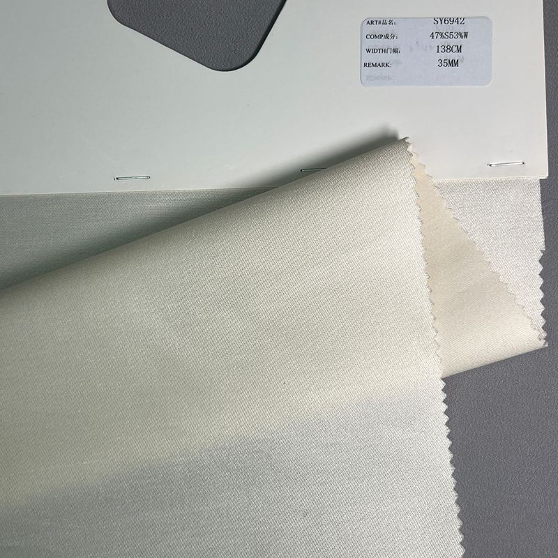 sy6942,47%silk53%wool,138cm,35mm,twill,piece-dyed