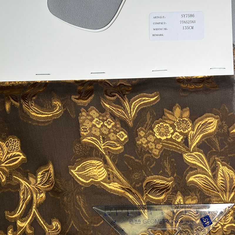 sy7586,75%silk25%viscose,135cm,cut-work voile,piece dyed