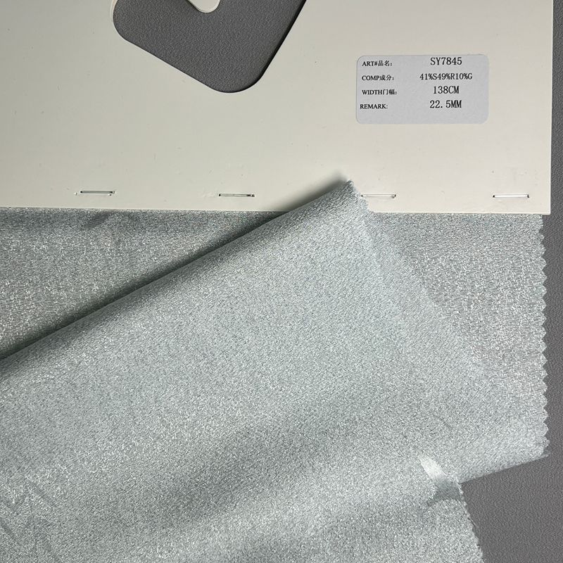 sy7845,41%silk49%rayon10%metallic,138cm,22.5mm,jacquard,piece-dyed
