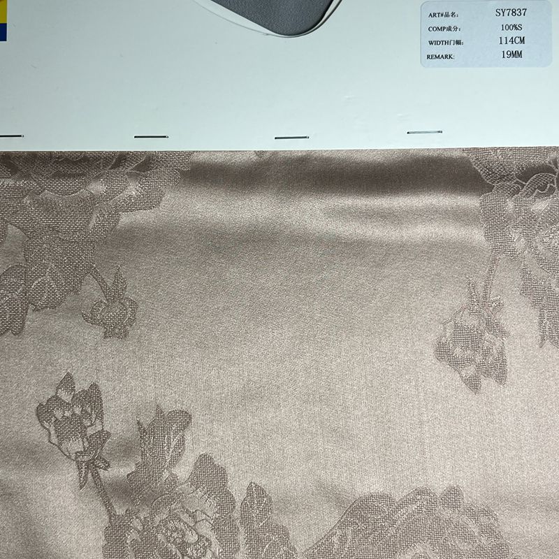 sy7837,100%silk,114cm,19mm,jacquard,piece-dyed