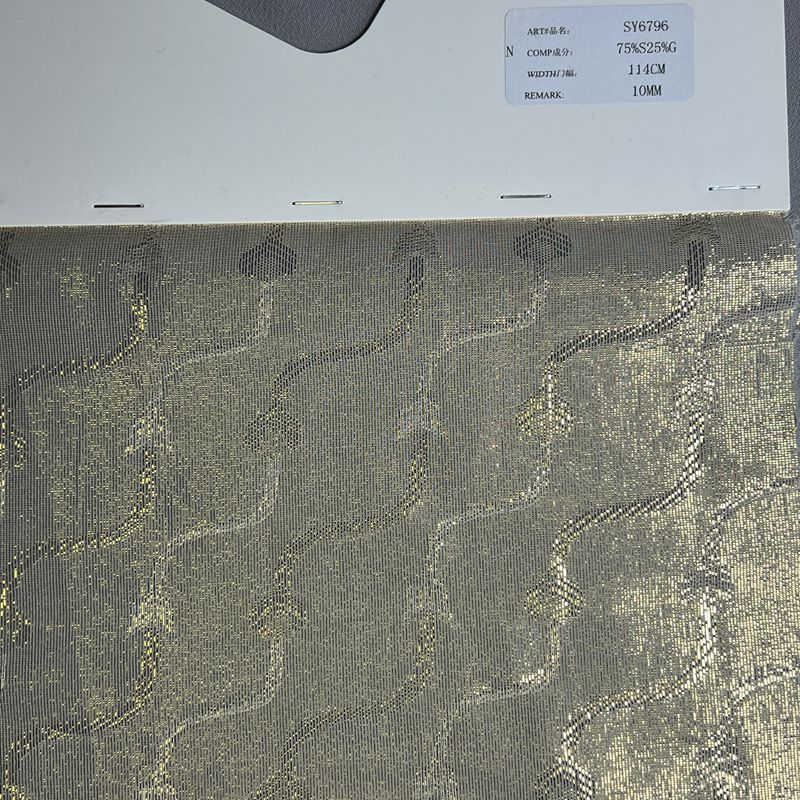 sy6796,75%silk25%metallic,114cm,10mm,jacquard,piece-dyed