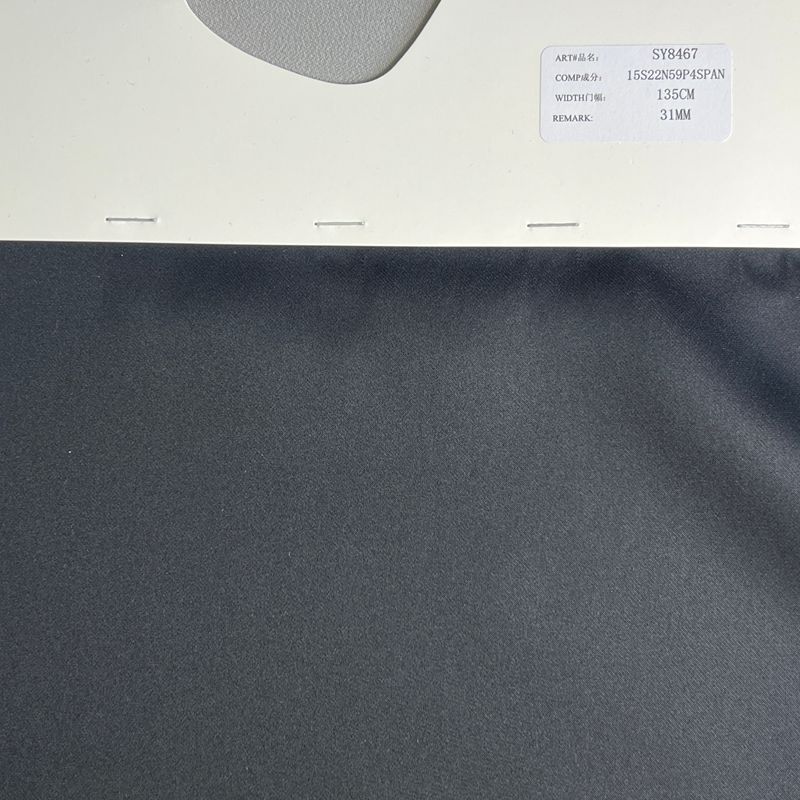 sy8467,15%silk22%nylon59%polyester4%spandex,135cm,31mm,yarn-dyed