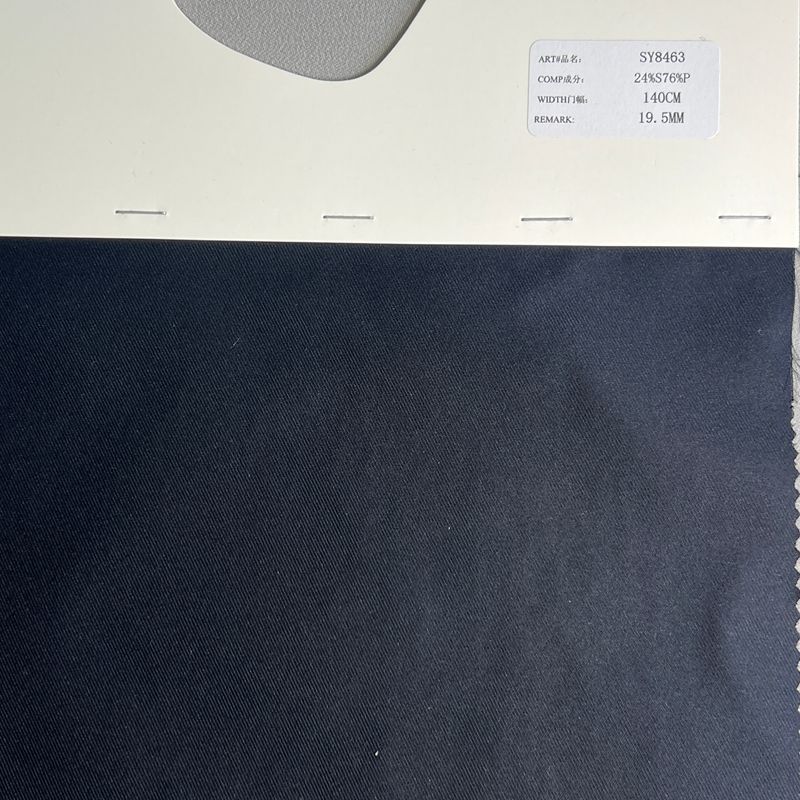 sy8463,24%silk76%polyester,140cm,19.5mm,twill,yarn-dyed