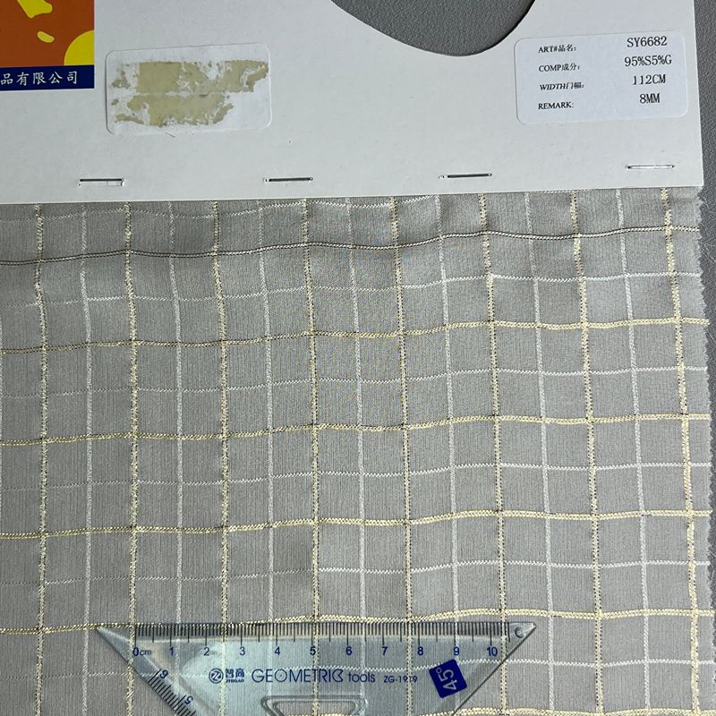sy6682,95%silk5%metallic,112cm,8mm,piece-dyed
