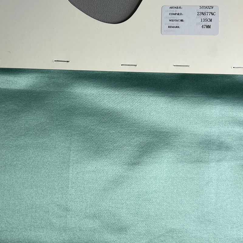 sy5029,23%silk77%cotten,135cm,47mm,charmeuse,piece-dyed