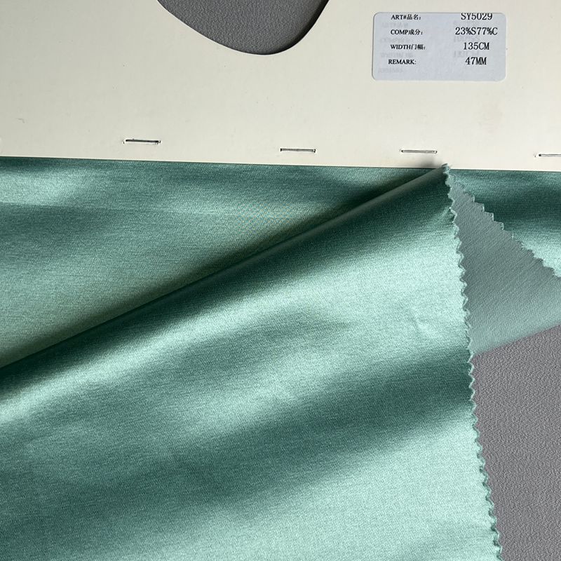 sy5029,23%silk77%cotten,135cm,47mm,charmeuse,piece-dyed