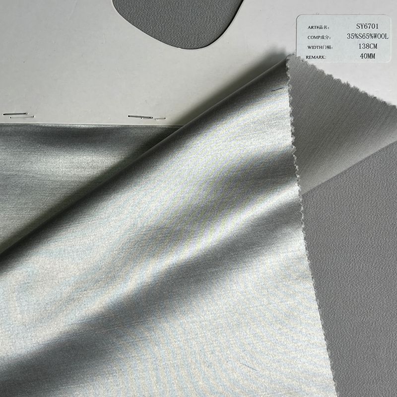 sy6701,35%silk65%wool,138cm,40mm,charmeuse,piece-dyed