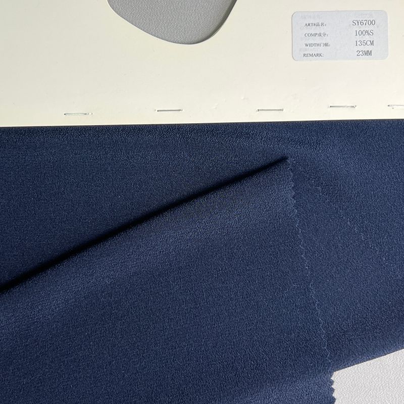 sy6700,100%silk,135cm,23mm,silk faux crepe,piece-dyed