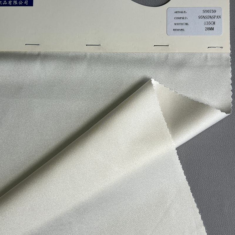 sy6759,95%silk5%spandex,135cm,28mm,elastic double georgette,piece-dyed