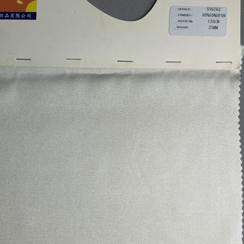 sy6762,95%silk5%spandex,135cm,25mm,elastic heavy double georgette,piece-dyed