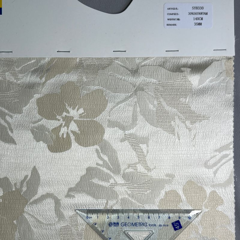 sy8330,30%silk65%wool5%metallic,140cm,35mm,jacquard,piece-dyed