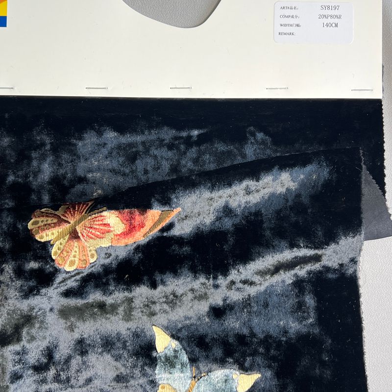 sy8197,20%polyester80%rayon,140cm,printing velvet