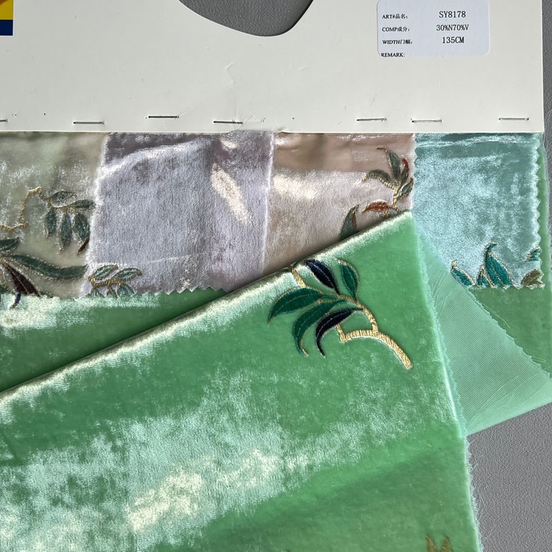 sy8178,20%nylon80%rayon,135cm,printing velvet